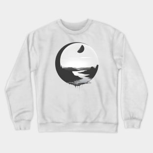 Bloodlust Chronicles: Immortal Bounty Hunts, Gothic Vampire Saga, and Supernatural Adventure in Anime-Manga Art Crewneck Sweatshirt